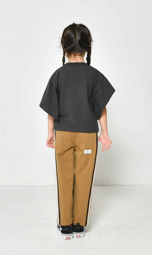 【130~150】 ストレッチサイドラインパンツ ★2124105j★キッズサイズ 子供服